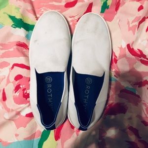 ROTHYS 7.5 white - gently worn/machine washable